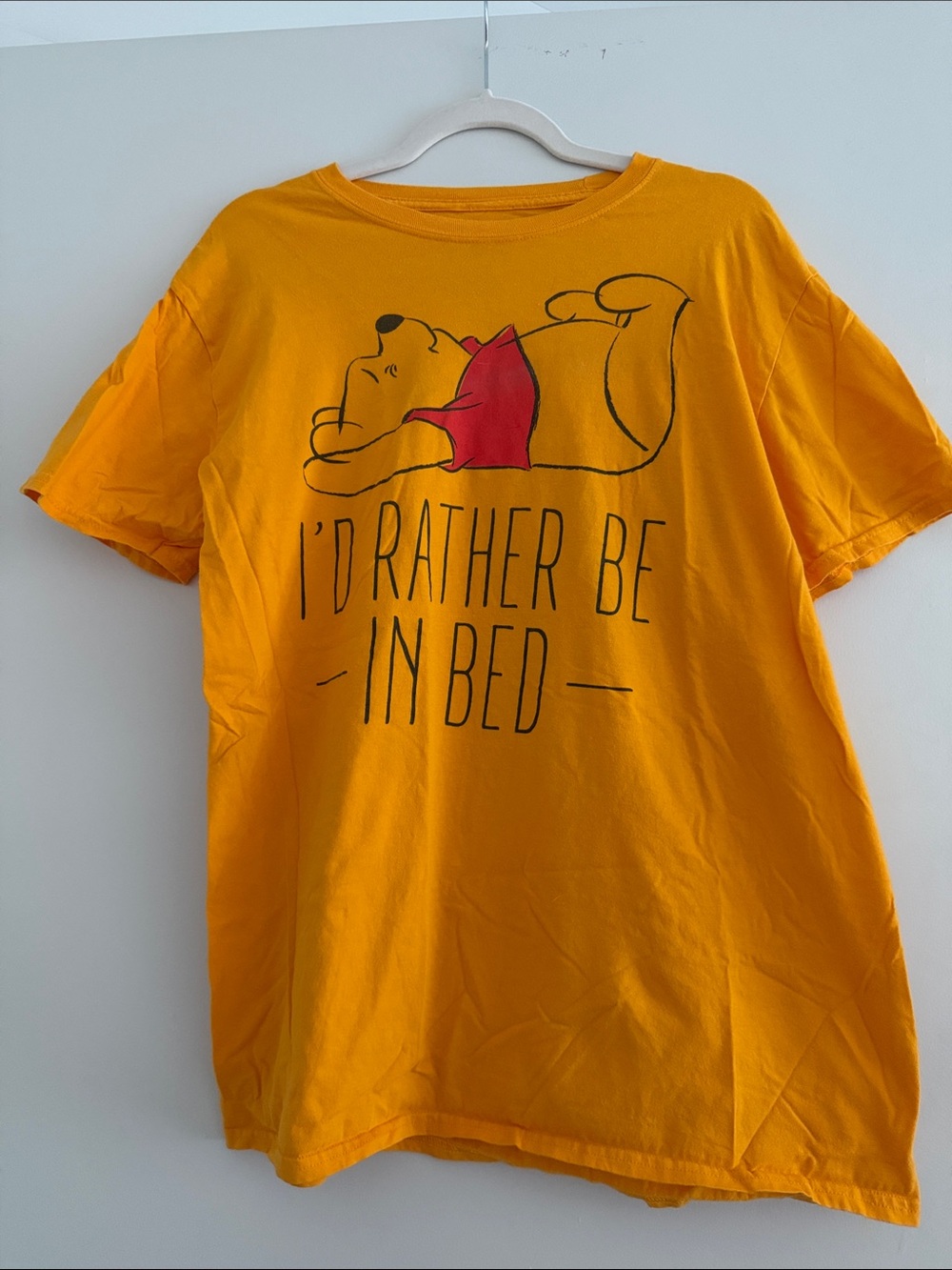 Winnie the Pooh T-Shirt - I'd Rather Be In Bed Size 1X